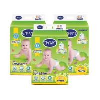 ราคา ยกลังสุดคุ้ม ENFANT (อองฟองต์) SUPER JUMBO PACK ผ้าอ้อมสำเร็จรูปแบบกางเกง ยกลัง Size S (10785631700)