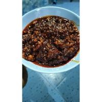 ราคา น้ำพริกเผาผัดใส่หมู,น้ำพริกเผาแมงดา,น้ำพริกเผาธรรมดา (18471796131)