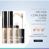ราคา คอนซีลเลอร์ The Saem Cover Perfection Tip Concealer SPF 28 PA++ 6.5g (18379264373)