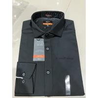 ราคา G2000 เสื้อเชิ้ตผู้ชายสีดำ เสื้อเชิ้ตแขนยาว ทรง SMART FIT (22137870584)