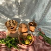 ราคา เครื่องปั้นดินเผาชุดเครื่องครัว ชุดเล่นขายของ หม้อข้าวหม้อแกง(งานปั้นดินเผาสุโขทัย) (11036164113)