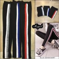ราคา เลกกิ้งไซส์ใหญ่แถบข้าง2สี (มีโค้ตลดทักมาค่ะ) (715988334)