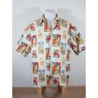ราคา เสื้อฮาวาย Hawaii Shirt แบรนด์ pierre cardin ไซส์ 2XL (18612107524)