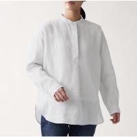 ราคา เสื้อเชิ้ต muji คอจีนผ้าลินิน (3194699022)