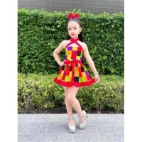 ราคา ชุดเต้นเด็กหญิง4ชิ้น แหยม เจ้ย สงกรานต์ (25015107285)