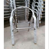 ราคา เก้าอี้พนักพิง สแตนเลส คุณภาพดี แบบขาคู่ (2235884412)