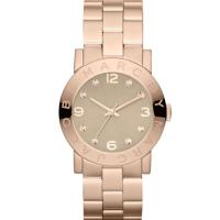 ราคา Marc by Marc Jacobs Rose Dial Stainless Steel Quartz Women's Watch MBM3221 (22720526364)