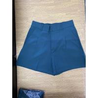 ราคา ส่งฟรี กางเกงขาสั้นผ้าไอด้า นาโน เอวสูง สีเขียว (15400107429)