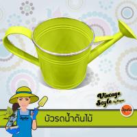 ราคา บัวรดน้ำสังกะสี แนววินเทจ บัวรดน้ำ หลากสีให้เลือก Wartering pot vintage style (7345370630)