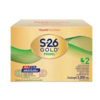 ราคา S-26 Gold Promil นมผง เอส-26 โกลด์ โปรมิล (สูตร 2) 3000 กรัม. (16914463616)