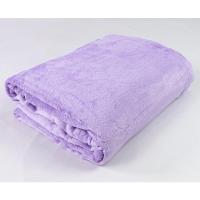 ราคา ผ้าห่มขนนุ่ม ผ้าห่มโพลีบัว สีม่วงพาสเทล ขนาด60x80นิ้ว (13532492283)