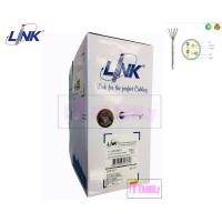 ราคา สายแลน UTP CAT5E 350MHz CMR สำหรับเดินภายในอาคาร LINK (305m./ม้วน)(US-9015) Original (1302088341)