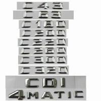 ราคา 4matic CDI Chrome Plated Letter Logo Suitable for Mercedes Benz A B C GLK CLA-Class C63 C43 C55 C180 C200 c220 C300 c320 (15099818835)