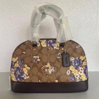 ราคา COACH MINI SIERRA SATCHEL IN SIGNATURE CANVAS WITH MEDLEY BOUQUET PRINT #F31968 (3631894613)