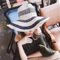 ราคา หมวก ผ้าทอ ปีกกว้าง ขอบรุ่ย งานทอสวยมาก (4810276469)
