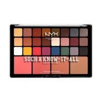 ราคา NYX SUCH A KNOW IT ALL พาเลทอายแชร์โดว์ 24 สี บลัชออน คอนทัวร์ แท้100% (5795567282)