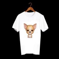 ราคา เสื้อยืดหมาชิวาว่า เสื้อยืด น่ารักๆ ลายชิวาวา chihuahua เสื้อลายหมา TDN307 (20913607217)