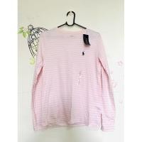 ราคา เสื้อยืด Polo Ralph Lauren แขนยาว สีชมพูลายทาง Size S (9929602665)