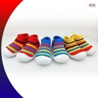 ราคา สินค้าพร้อมส่ง รองเท้าหัดเดิน พื้นยาง หุ้มข้อ ผ้าใบเด็ก สำหรับเด็ก (5910900686)