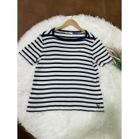 ราคา เสื้อยืดลายริ้ว CC Double O ไซส์ S (25862693856)