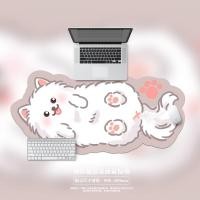 ราคา แผ่นรองเมาส์การ์ตูนแมว️ แผ่นรองเมาส์ ลายน่ารัก ⌨ แผ่นใหญ่ ที่รองเม้า ขนาดใหญ่ (20774722577)