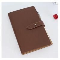 ราคา สมุดโน้ต สมุดโน้ตปกหนัง PU พร้อมปากกา พกพาสะดวก (63840306)