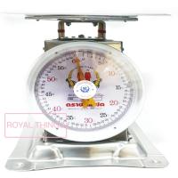 ราคา กิโล ตาชั่ง เครื่องชั่งสปริง ตราชั่งอาหาร ขนาด 35 , 60 กิโลกรัม ตราฝาแฝด ตราคนคู่ จานและตัวสแตนเลส กันน้ำ100% (24320043437)