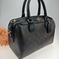 ราคา MINI BENNETT SATCHEL IN SIGNATURE CANVAS COACH F32203 (1539472719)