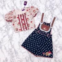 ราคา Mushroom kiss Set ชุดเซ็ต 2 ชิ้น เสื้อครอปแขนตุ๊กตา พิมพ์ลายการ์ตูน แต่งลายลูกไม้สีแดง + เอี๊ยมกางเกงขาสั้นสียีนส์เข้ม (22963823750)