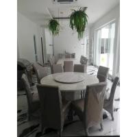 ราคา ชุดโต๊ะกลม(ฐานหิน/ฐานไม้) พร้อมเก้าอี้ ขนาด 1.80 (3489217386)