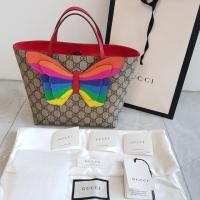 ราคา Used Gucci tote kids ผีเสื้อ ของแท้ % (3919198606)
