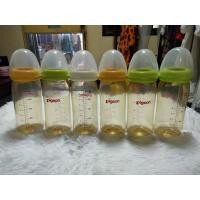 ราคา ขวดนมpigeonมือสองสีชา6ขวด (9208663374)