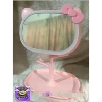 ราคา กระจกส่องหน้าพร้อมไฟ LED ในตัวลายคิตตี้ (1217535499)