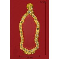 ราคา ตลับเงินผสมชุบทอง ฝังพลอย พระ 25 พุทธศตวรรษ เนื้อชิน (20332982096)