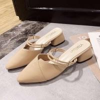 ราคา รองเท้าส้นสูง 1-2 นิ้ว หัวแหลม พร้อมส่ง (24417232090)
