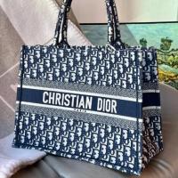 ราคา Diorซื้อ/กระเป๋าดิออร์หญิงคลาสสิกดอกไม้เก่าBookToteเย็บปักถักร้อยไหล่เดียวกระเป๋าช้อปปิ้งแบบพกพาหญิง (20963192564)