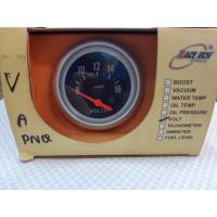 ราคา เกจ gauge วัดVOLT หน้าใสพื้นดำ RACETECH งานไต้หวัน หน้าปัด 2.5" (8652406937)