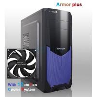 ราคา ATX Case (NP) CUBIC Armor Plus (Black/Blue) (2757894069)