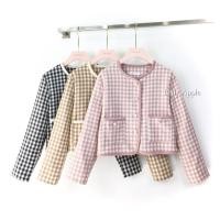 ราคา พร้อมส่งเสื้อคลุมสไตล์Chanel รุ่นใหม่ล่าสุด (16570227386)