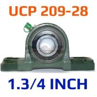 ราคา UCP 209-28 รูเพลา 1.3/4 นิ้ว UCP เพลานิ้ว เหล็ก Chrome อย่างดี ตลับลูกปืนตุ๊กตา Bearing Units UCP (1865070300)