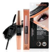 ราคา มาสคาร่า ซีเวนน่า คัลเลอร์ส ดูเอิล วอลุ่ม เคิร์ล มาสคาร่า 2 หัว #HF9020 SIVANNA COLORS DUAL VOLUME CURL MASCARA (23307885617)