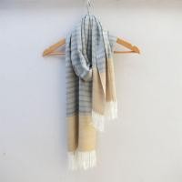 ราคา ผ้าพันคอ ผ้าคลุมไหล่ ผ้าฝ้ายทอมือ ย้อมสีธรรมชาติ (22412278486)