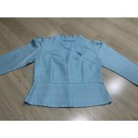 ราคา เสื้อผ้าไหมลาว อัดผ้ากาว สีฟ้า (23600443672)