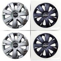 ราคา *ส่งด่วน* Wheel Cover ฝาครอบกระทะล้อ มี สีดำ หรือ สีบรอนซ์ ขอบ R 15 นิ้ว ลาย NISSAN wc7 (1 ชุด มี 4 ฝา)*** (18493893876)