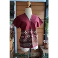 ราคา เสื้อกะเหรี่ยงผ้าทอชาวเขา แต่งเดือย (10077095551)