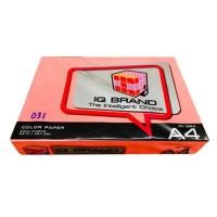 ราคา กระดาษสีชมพูนีออนIQ BRAND 80 แกรม A4 เบอร์ 31 (25103490650)