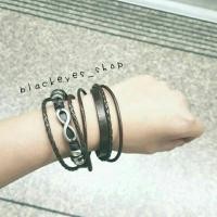 ราคา Brown infinityกำไลข้อมืออินฟินิตี้ (1603179)