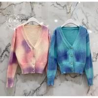 ราคา พร้อมส่ง⬆️ เสื้อไหมพรมคอวี แขนยาว ผ่าหน้าติดกระดุม ผ้าไหมพรมเนื้อดี เนื้อนุ่มมาก แต่งกระดุมมุก งานสไตล์เกาหลี ไหมพรม (3671745910)