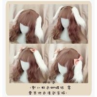 ราคา ที่คาดผมกระต่าย 15cm ขนยาว [พร้อมส่ง] กระต่ายหูตก แต่งโบว์ มีหลายสี (8708077839)