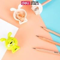 ราคา กบเหลาดินสอ Deli กบ กบเหลาดินสอไม้ ดินสอไม้ กบเหลาดินสอไม้ กระต่ายน้อย ที่เหลาดินสอ อุปกรณ์เครื่องเขียน (คละสี 1 ชิ้น) (1774376672)